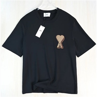 Хлопковая базовая футболка, модель унисекс АМ*И