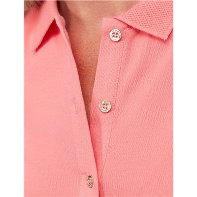 Футболка-поло  из премиального хлопка