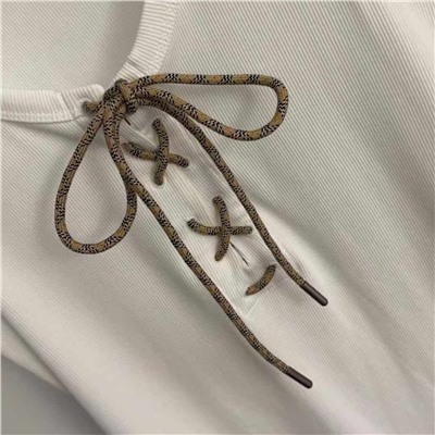 Женская майка на шнуровке (3цвета) БАРБЕР*И