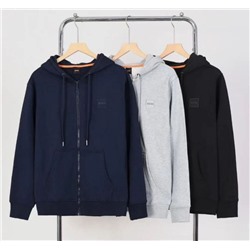 Мужская  хлопковая толстовка с капюшоном  БОС*С