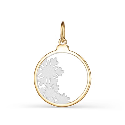 Подвеска серебро 53926YW