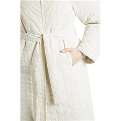 Abrigo padded cinturón