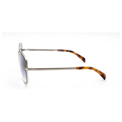 David Beckham  Men's Silver Square Sunglasses