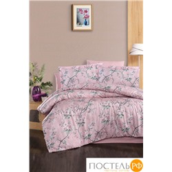 Постельное белье Карвен Stripe Satin с цветным принтом семейное N251-SB003 (7пр.)