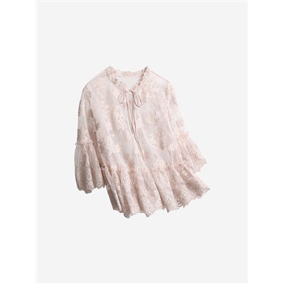 Женская кружевная блузка (2 цвета)  Н*М