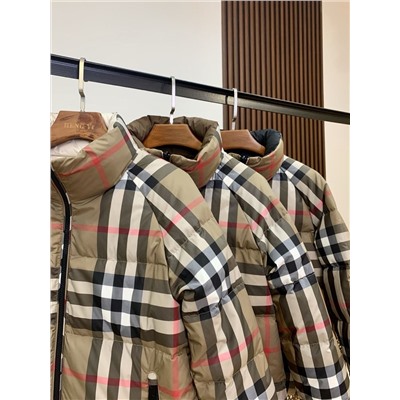 Двусторонний женский пуховик   Burberr*y