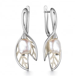 Серьги серебро 52861S6H