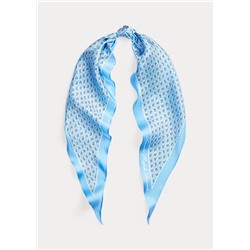 Lauren Carolyn Silk Twill Scarf