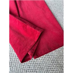 Яркие красные вельветовые брюки The Ro*w   Реплика 1:1