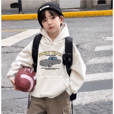 Худи для мальчиков на флисе