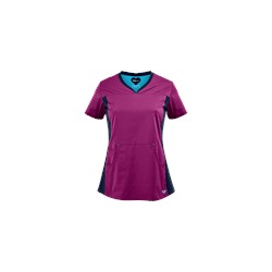 UA Butter-Soft STRETCH Scrubs Contemporary Fit Stretch Side Panels Top