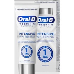 Zahnpasta PRO 3D White Clinical Intensive Whitening, 75 ml