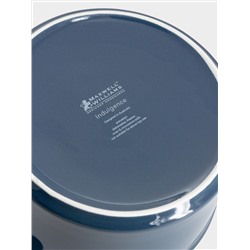 Кастрюля, 1,3 л, с крышкой, фарфор P, синяя, Indulgence