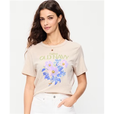 EveryWear Crew-Neck Logo-Graphic T-Shirt