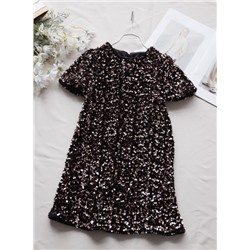 Праздничное платье в пайетках для девочек