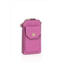 Kadın Menekşe Telefon Çantası