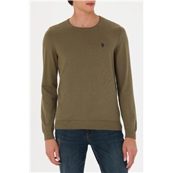 Erkek Haki Basic Kazak