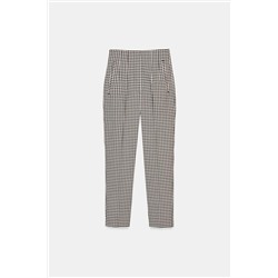 HIGH-WAIST TROUSERS