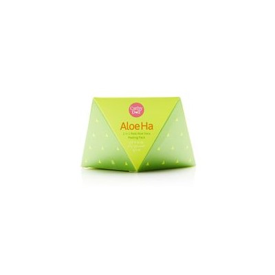 Скраб-маска с алоэ вера Aloe Ha от Cathy Doll 100 гр / Cathy Doll Aloe Ha 2in1 Real Aloe Vera Peeling Pack 100g