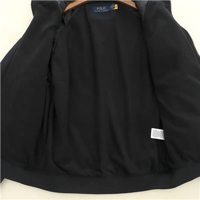 Мужская куртка бомбер на флисовой подкладке  Pol*o Ralp*h Laure*n