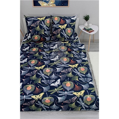 КПБ  бязь 120 гр/м2 Текстильная коллекция сшивной Летняя феерия