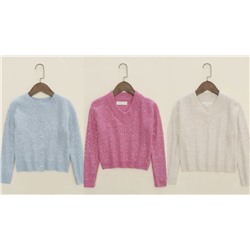 Детский кардиган и пуловер с пайетками ЗАР*А