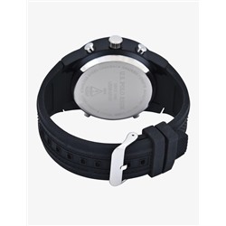 MENS BLACK STRAP ANA DIGI SPORT WATCH