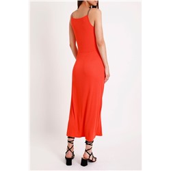 Vestido largo Naranja