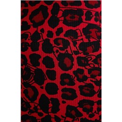 Vestido corto slim leopardo