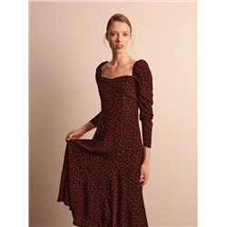 EcoVero™ Gemusterte Bluse