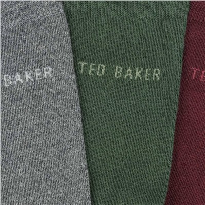 TED BAKER Marrley Herren Socken 3 Paar 273710-ASSORTED