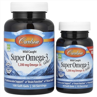 Super Omega-3  100+30 cap Carlson