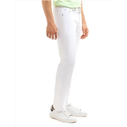 SLIM STRAIGHT 5 POCKET STRETCH CHINO PANTS