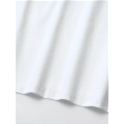 Женский лонгслив с эффектным принтом  МО*КО