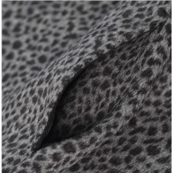 Модный короткий твидовый пиджак с леопардовым принтом МАССИМО Д