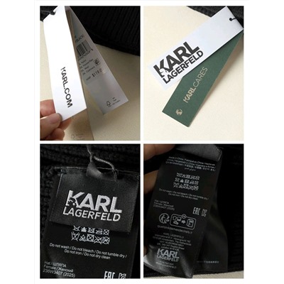 Женская мягкая эластичная шапка  Kar*l Lagerfel*d