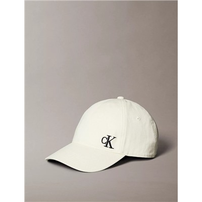 Brushed Cotton Twill Logo Baseball Cap