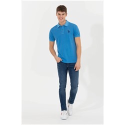 Erkek Petrol Basic Polo Yaka Tişört