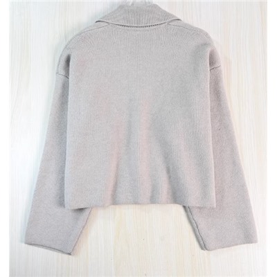 Кардиган с длинными рукавами и отворотом КО*С