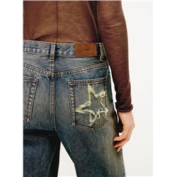 Прямые женские джинсы МО*КО