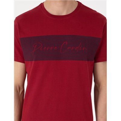 Bordo Kısakol Pijama Takımı