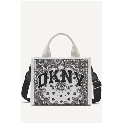 HADLEE SMALL EMBROIDERED LOGO TOTE