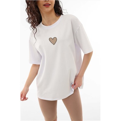 Костюм с велосипедками Heart НАТАЛИ #1034262