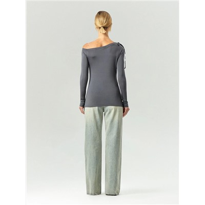 Лонгслив с ассиметрией, B3137/mimba