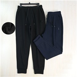 Теплые мужские спортивные штаны на флисе СК