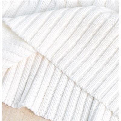 Элегантный свитер в стиле ретро с косичной вязкой РАЛЬ*Ф Л