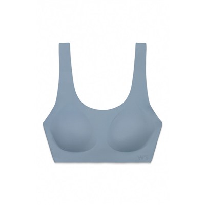 Top liso microfibra clean cut azul