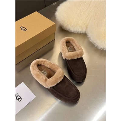 Теплые женские лоферы  УГ*Г