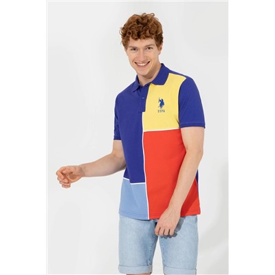 Erkek Mavi Polo Yaka Tişört