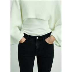 Jeans Fiona flare tiro medio